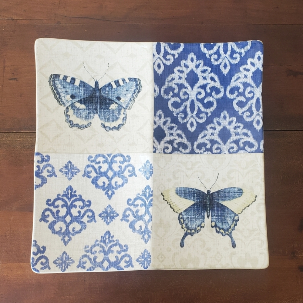 Certified International Butterfly Plate
